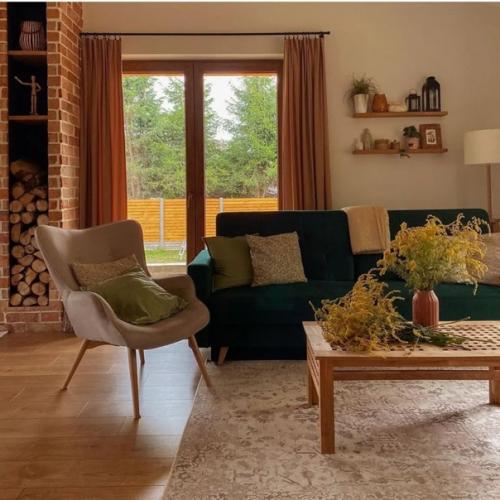 Уютный скандинавский интерьер загородного дома. 01