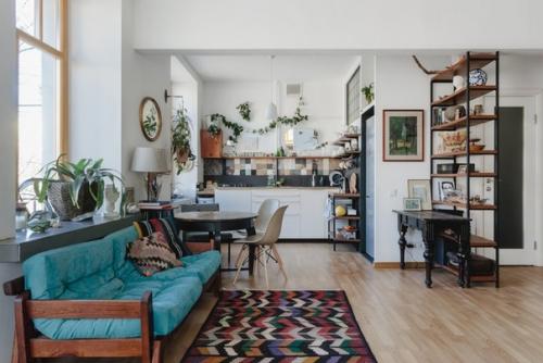 Джунгли, фальшкамин и полный фьюжн в квартире на Петровско - Разумовской ч. 1. 03