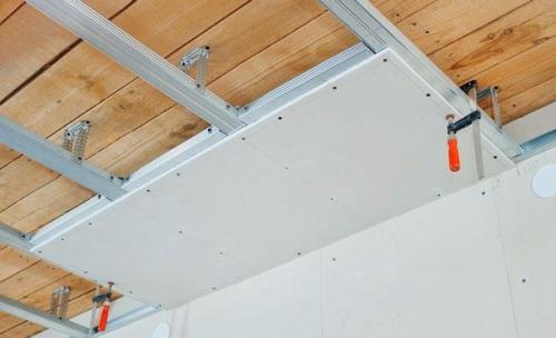 Подвесной потолок из гипсокартона. 08