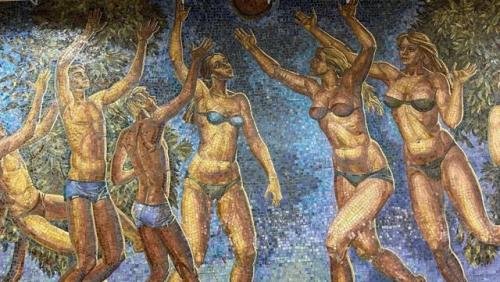 Заслуженный художник России Алексей Георгиевич бровко, художник - монументалист, профессор кафедры рисунка и живописи. 02