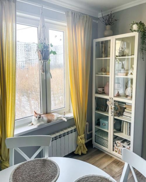 Интерьер гостиной Анны Annie_Annet_Home в панельном доме в Москве. 05