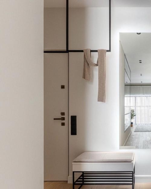 Анна и Дмитрий коробко оформили небольшую квартиру - студию площадью 32 м в новостройке. 04