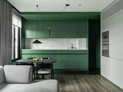 Выверенные линии и ничего лишнего: квартира в стиле минимализм. 

