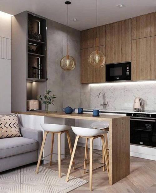 Подборка угловых кухонь. 07