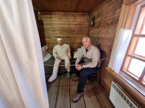 В иркутской области посетили архитектурно - этнографический музей Тальцы. 04