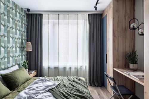 Интерьер квартиры - студии 32 кв. 05