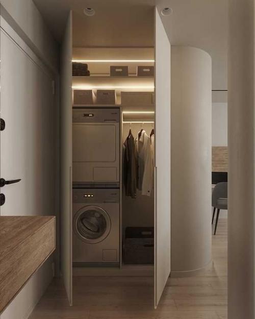 Планировка и дизайн квартиры 36 кв. 02