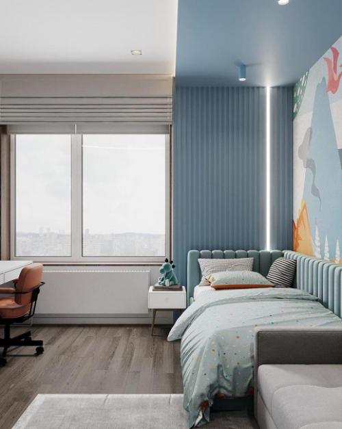 Оформление детской комнаты. 07