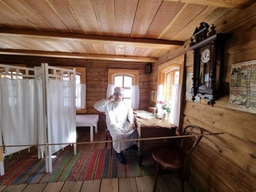 В иркутской области посетили архитектурно - этнографический музей Тальцы. 07