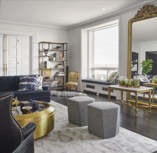 Интерьеры этой квартиры в Чикаго представляют собой изысканный микс нескольких совершенно разных стилей и направлений в дизайне. 02