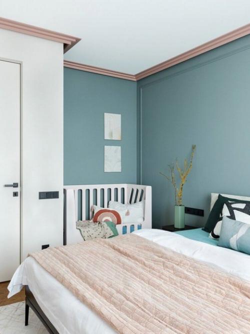 Нежный интерьер трешки для большой семьи. 05