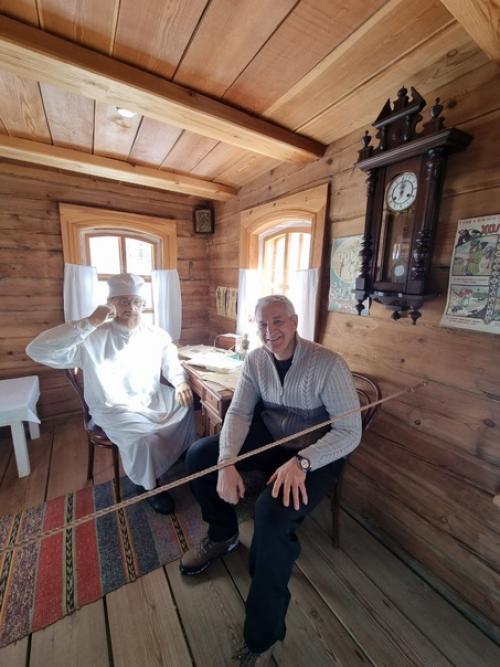 В иркутской области посетили архитектурно - этнографический музей Тальцы. 05