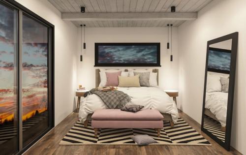 В условиях ограниченного пространства освещение многое решает. 01