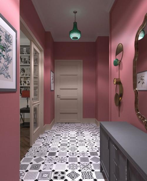 Делимся очень любопытным дизайн - проектом, разработанным для небольшой двухкомнатной квартиры? 06