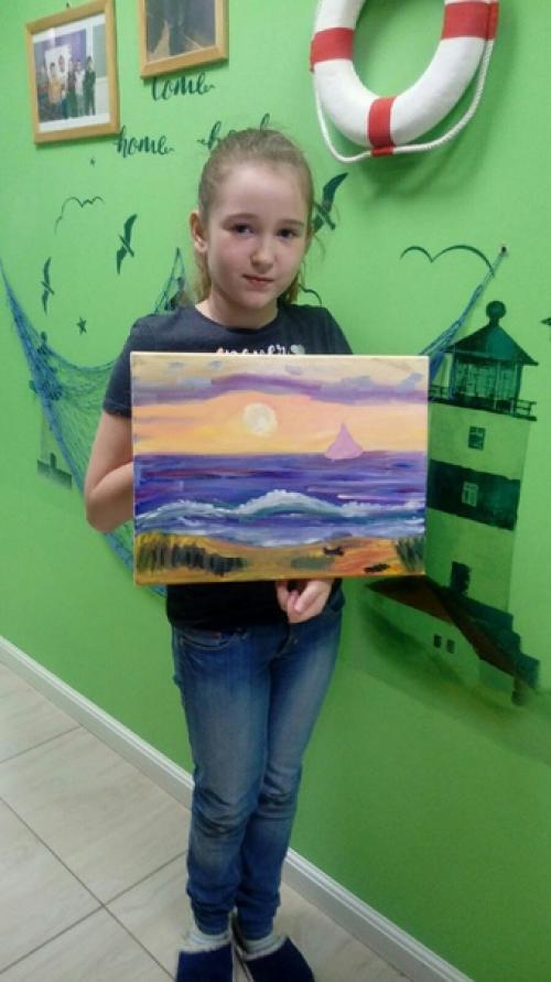 Наша студия рисования под руководством педагога петровой Василины. 06