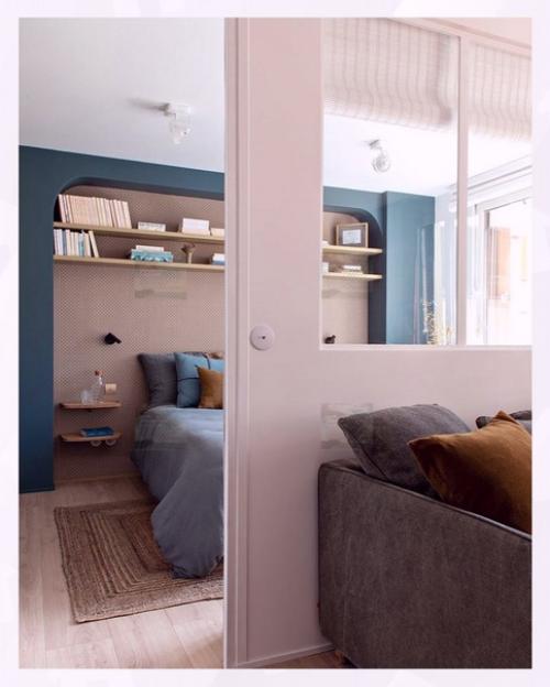 Интерьер квартиры в которой будет жить женщина врач. 04