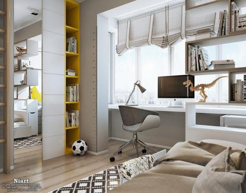 Современный интерьер квартиры в Самаре. 08