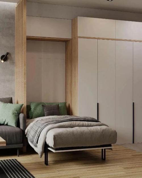 Интерьер квартиры - студии, площадью 25 кв. 03