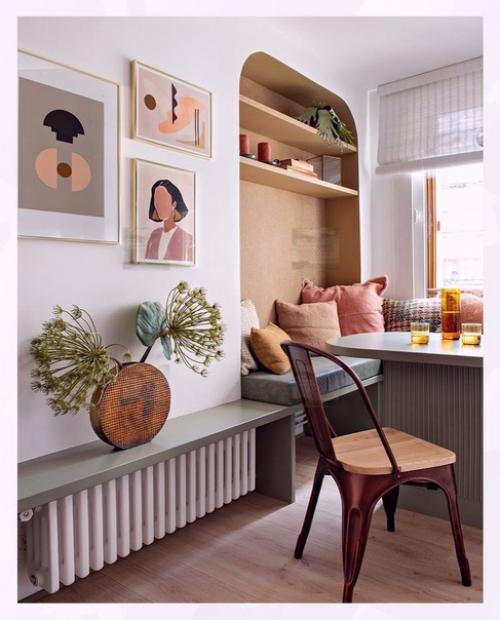 Интерьер квартиры в которой будет жить женщина врач. 01