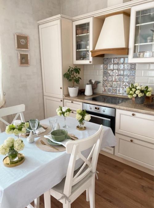 Красивый интерьер. В нежных тонах. 01