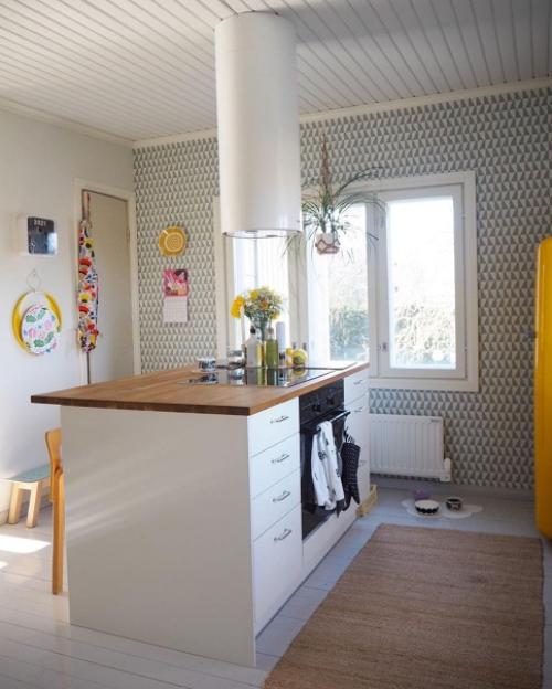 Яркие и нейтральные цвета в стильном доме в Финляндии. 08