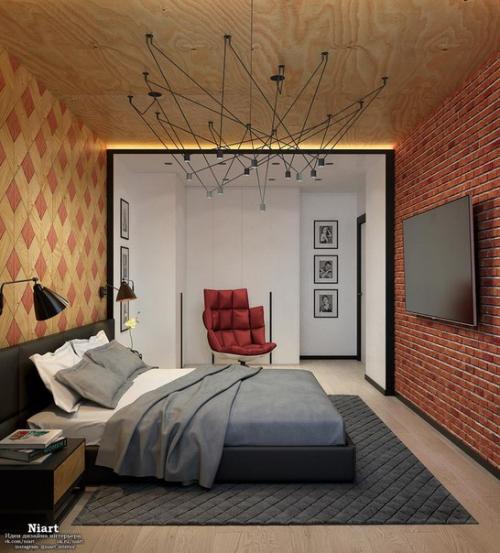 Дизайн двухкомнатной квартиры с барной стойкой на балконе. 07