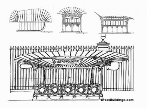 Эктор гимар - французский архитектор и дизайнер. 05