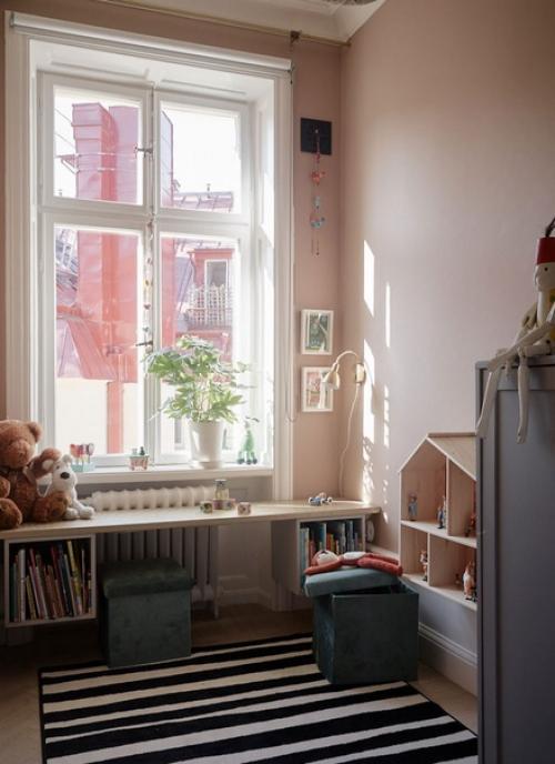 Альбом номер 1. скандинавская квартира с отдельной цветовой гаммой для каждой комнаты. 09