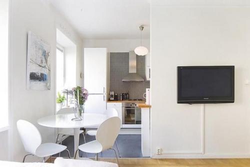 Светлый интерьер квартиры - студии площадью всего 31 кв. 02