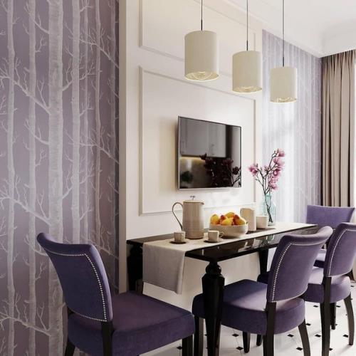 Идея дизайна маленькой и узкой кухни. 03