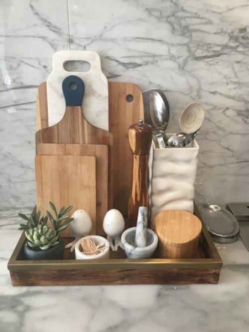 Красивые примеры. Хранения на кухне. 02