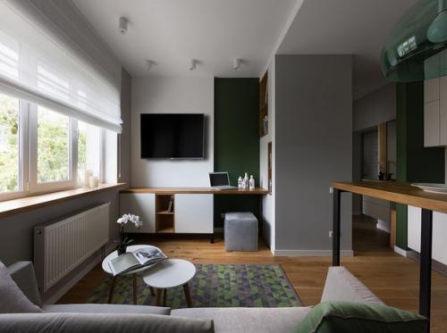 И снова пример обустройства компактного жилья. 02