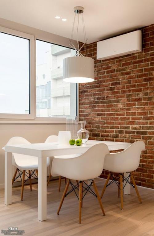 Стильный дизайн квартиры в белых тонах. 05