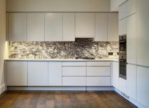 Карта- лучший способ интерьер без больших затрат разнообразить. 01