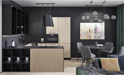 Дизайн кухни 2023: модные идеи и тренды. 07