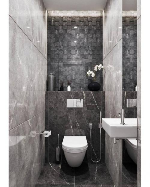 Вот вам 10 стильных вариантов оформления санузла. 08