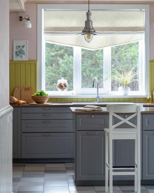 Бюджетная отделка и мебель икеа: интерьер двухэтажного дома для большой семьи. 04