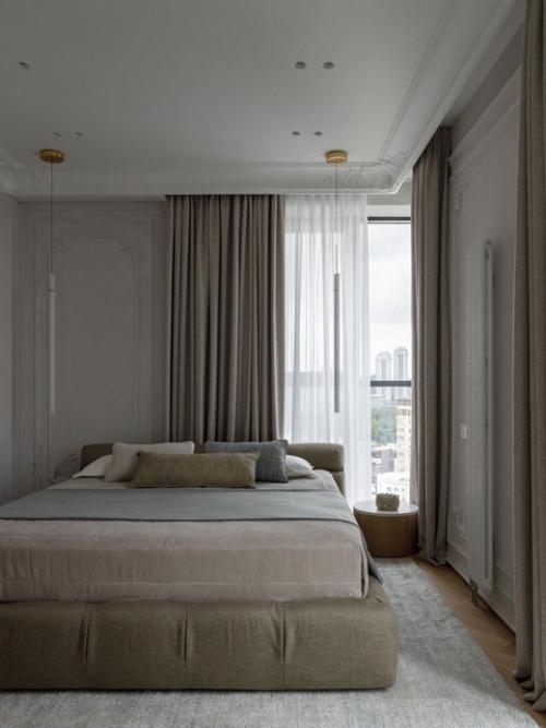 Интерьердня.  Команда архитектурного бюро Starikova Architects создала интерьер, сочетающий в себе классику и минимализм. 02