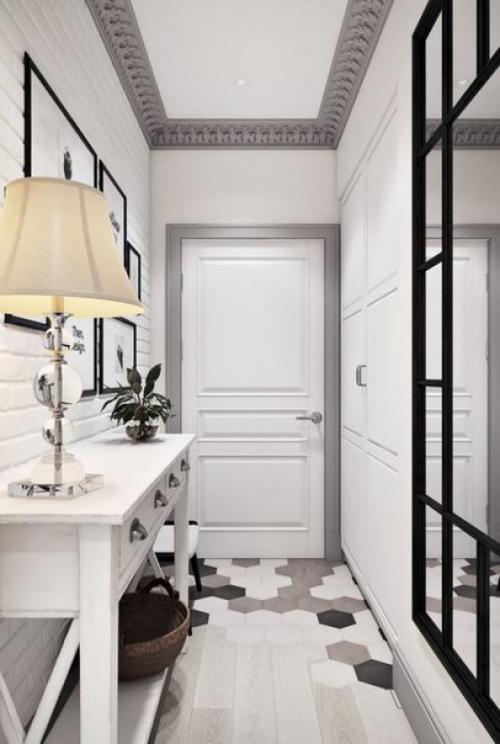 Белый дзен.  Дизайн Студия Уютная. 03