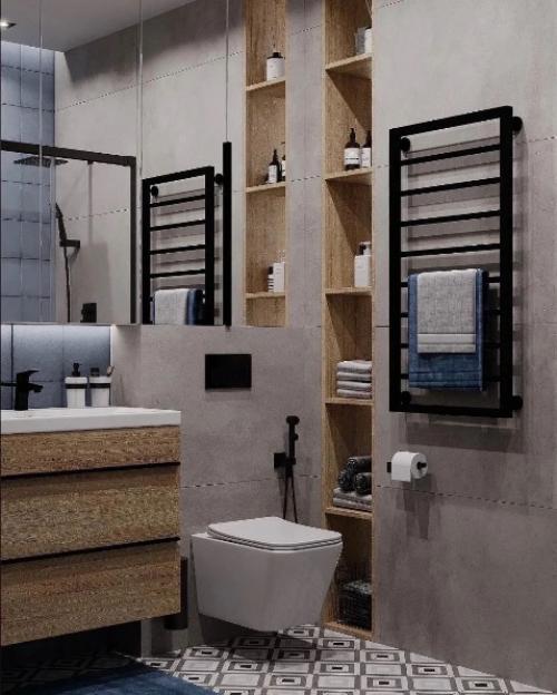 Интерьер квартиры - студии, площадью 25 кв. 08