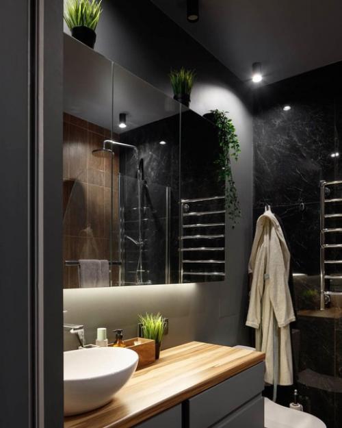 Небольшая квартира - студия площадью 25 кв. 06