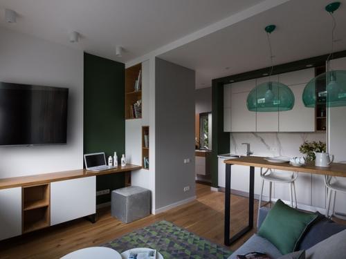 И снова пример обустройства компактного жилья. 03