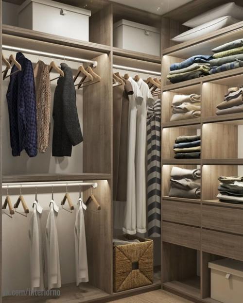 Проект квартиры выполнен в едином стиле с применением светлых и темных оттенков в интерьере. 07