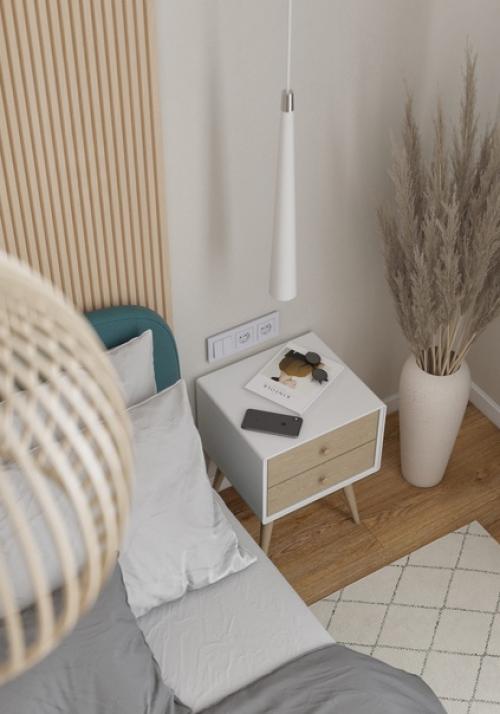 Проект 1-комнатной квартиры 42 кв. 08