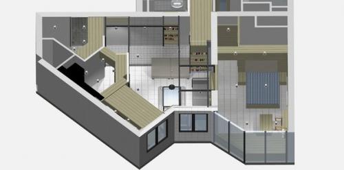 Часть 2. квартира площадью 131 кв. 09