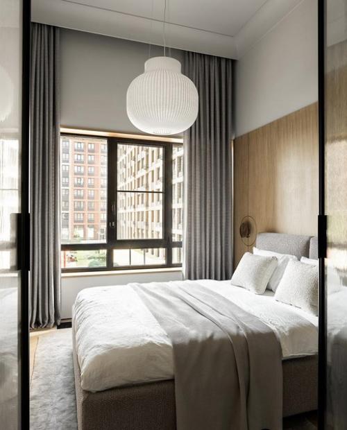 Интерьер квартиры в светлой цветовой гамме, в скандинавском стиле от Bureau Slovo. 02