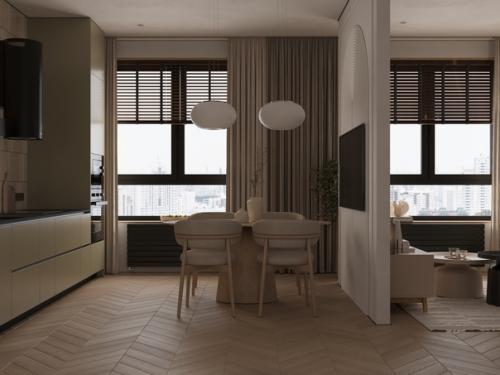 Проект квартиры 52 кв. 03