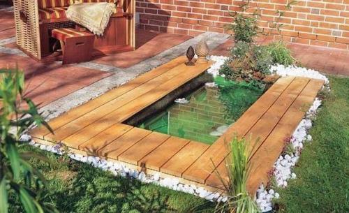 Водоём на даче своими руками. 03