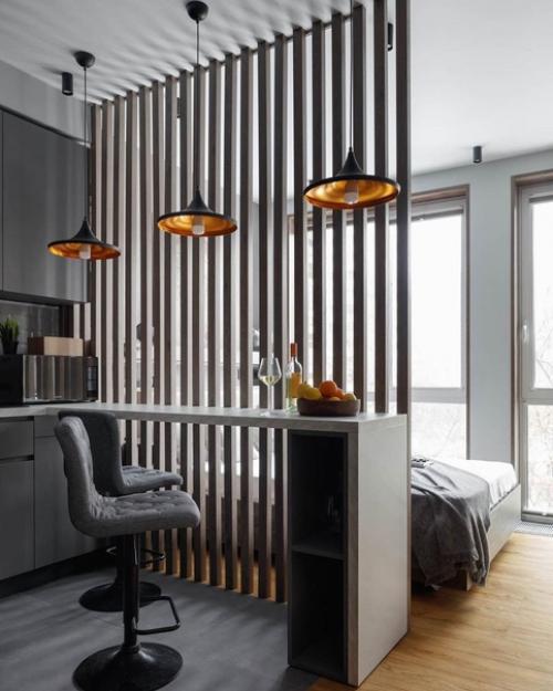 Небольшая квартира - студия площадью 25 кв. 02