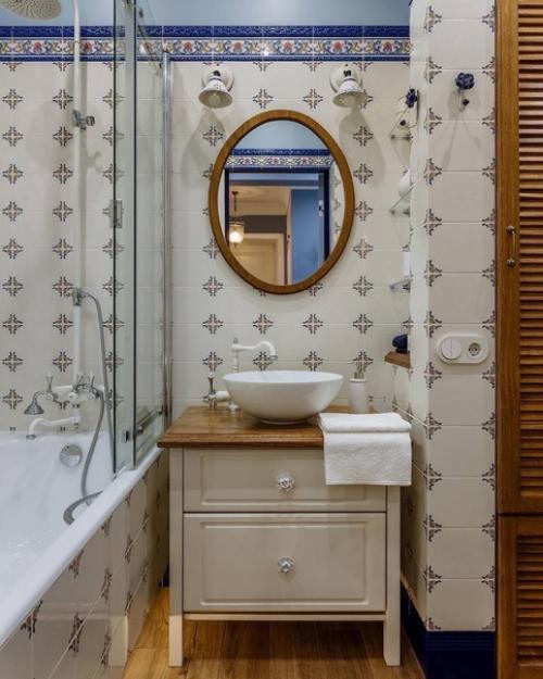 Трехкомнатная квартира на 45 кв. 08